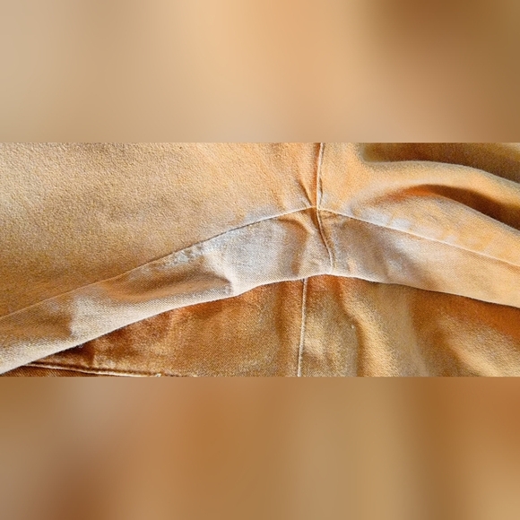 Old Navy Pixie Ankle Midrise Mid Rise Orange Mstard Yellow Pants Fall 14 - Picture 4 of 7